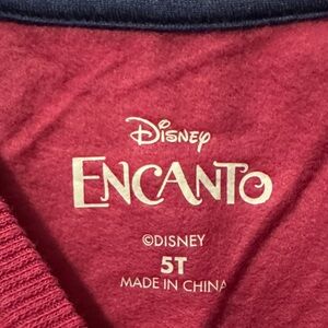 Disney Encanto Red Kids pants set